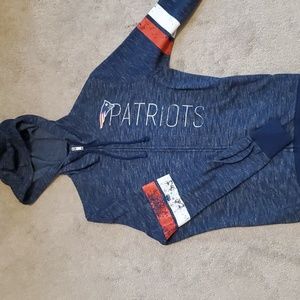 Women's Majestic New England Patriots Athletic Hoodie